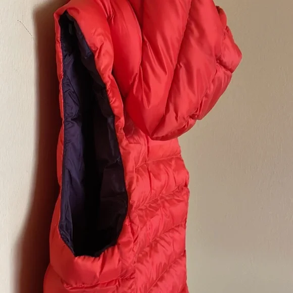 NWT Oiselle Puffy Bird Vest in Setting Sun - Picture 4 of 9